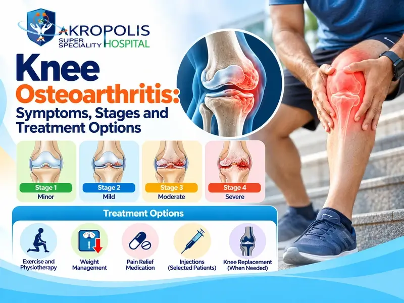 Knee Osteoarthritis: Symptoms, Stages and Treatment Options
