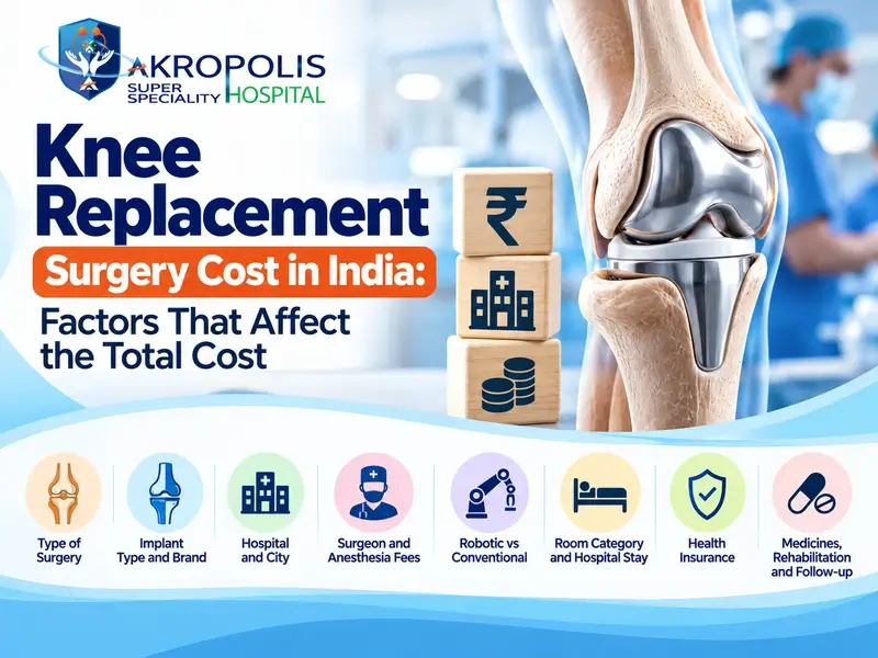 Knee Replacement Surgery Cost in India: Factors That Affect the Total Cost